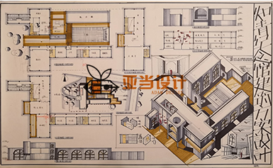 南昌亚当设计考研辅导.学员手绘作品